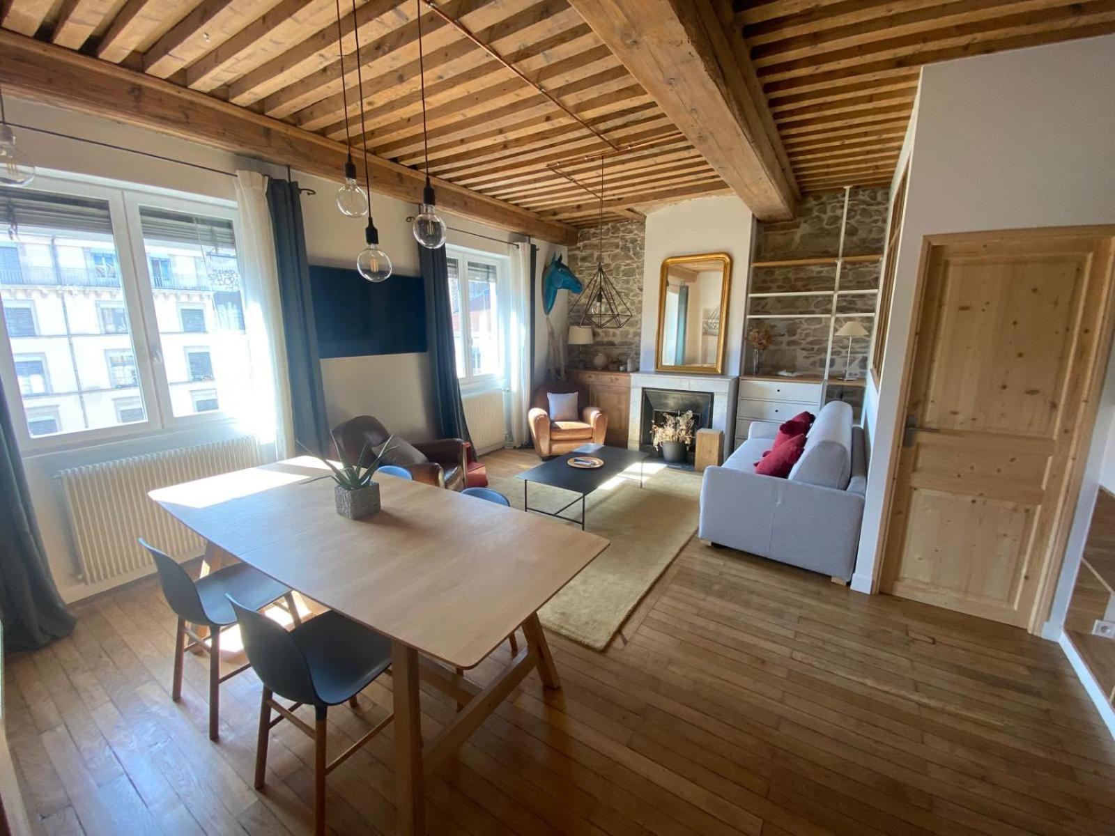 Appartement T3 Hyper Centre De Lyon, Super Vue Fourviere Exteriör bild