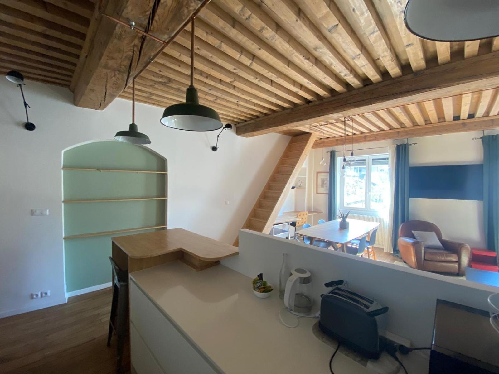 Appartement T3 Hyper Centre De Lyon, Super Vue Fourviere Exteriör bild
